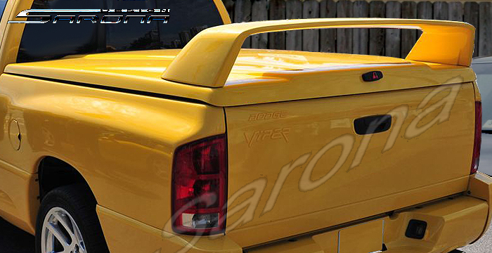 Custom Dodge Ram Pick Up Trunk Wing  Truck (2002 - 2014) - $490.00 (Manufacturer Sarona, Part #DG-027-TW)